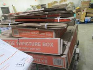 Stack of Assorted Moving Boxes...