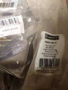 lot 41 image: Large Lot of Liberty New In Package Miscellaneous Screws & Pulls