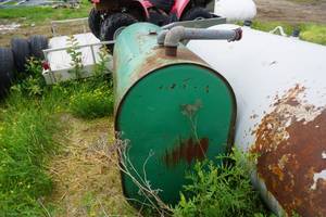 lot 53 image: 300 Gallon Fuel Storage Tank