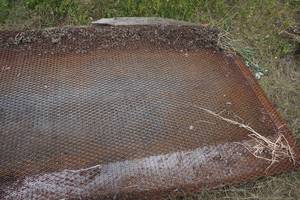 lot 60 image: 12 - 4 x 9 Wire Mesh SheetsPanels