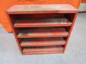 lot 48 image: Steel Shelving 26x10x27