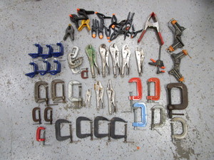 lot 71 image: Vise Grips & Clamps