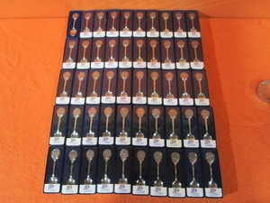 lot 170 image: Set of State Quarter Spoons