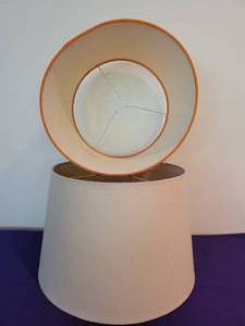 lot 30 image: Mid-Century Anyone Nice Variety of Mid Century Lampshades