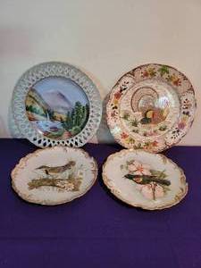 lot 50 image: Lovely Variety of Beautiful Plates