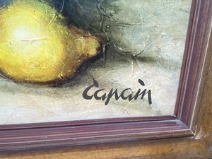 lot 88 image: Framed Still Life Print