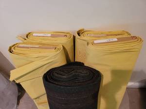 lot 114 image: Yellow Denim Plus Fabrics