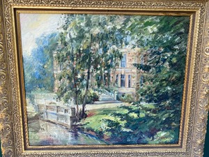 lot 164 image: Framed Oil on Canvas
