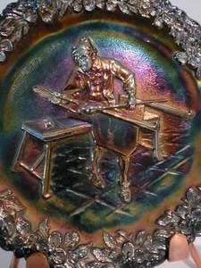 lot 170 image: Lovely Fenton Plate with Stand & Vintage Pitcher