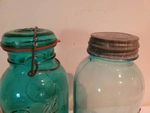 lot 174 image: Set of Ball Canning Jars