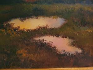 lot 187 image: Framed  Kassandra Martell Landscape