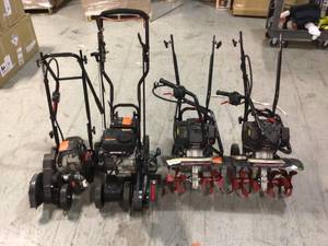 lot 39 image: Lot of 4 Gas 4-Cycle Edgers (for parts only) review all pictures