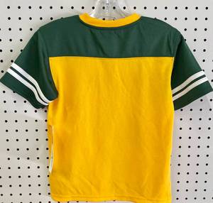 lot 36 image: Green Bay Packers Youth Boys Jersey Style Shirt 3T.