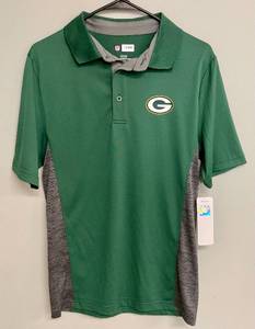 lot 23 image: NFL Green Bay Packers Mens Polo Shirt Size M