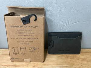 lot 55 image: MINNESOTA VIKINGS Mens Leather Slim Wallet