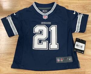 lot 32 image: DALLAS COWBOYS Ezekiel Elliott Youth Jersey Size 3T.