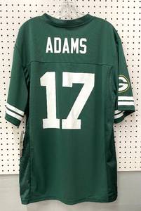 lot 77 image: NFL Green Bay Packers Davante Adams #17 Mens Football JERSEY Size XL.