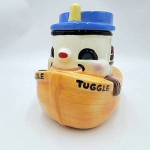 lot 09 image: Vintage Sierra Vista Tuggle Boat Cookie Jar