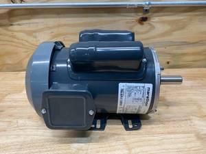 lot 87 image: MARATHON MOTORS General Purpose Motor, 1 12 HP, Capacitor-StartRun, Nameplate RPM 1,725