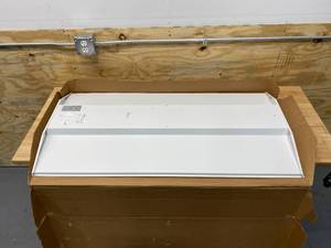 lot 100 image: JUNO LIGHTING GROUP Recessed Troffer, Dimmable Yes, For Bulb Type Integrated LED, 120 to 277V