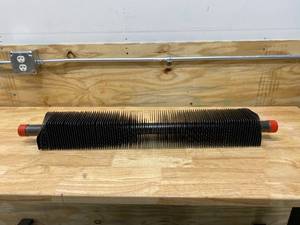 lot 101 image: BEACON MORRIS Hydronic Baseboard Heater Elements, Maximum Pressure 660 psi, Silver, 3 ft x 4 14 in x 4 14 in