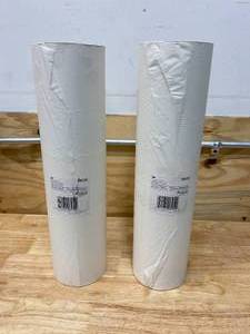 lot 42 image: 3M Lot of 2-  Specialty Coated Masking Paper, White