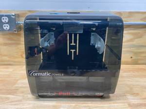 lot 105 image: GEORGIA-PACIFIC Paper Towel Dispenser, VuAll Cormatic(R), Gray, (1) Roll, Manual
