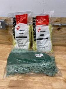 lot 108 image: Lot of 3 Anti-Microbial Dust Mop Heads (fit 5 x 36 frame)