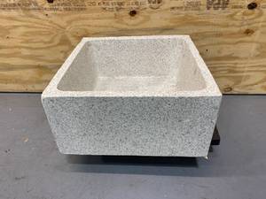 lot 55 image: TERRAZZO-WARE TSH Series, 20 in x 20 in, Terrazzo, Mop Sink