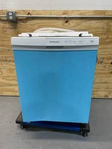 lot 56 image: FRIGIDAIRE 24 in. Baby Blue Front Control Built-In Tall Tub Dishwasher, 60 dBA