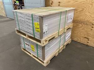 lot 1 image: HOME DECORATORS COLLECTION Lot of 56 Cases of- Maple Syrup 7.1 in. W x 47.6 in. L Luxury Vinyl Plank Flooring (23.44 sq. ft.case)