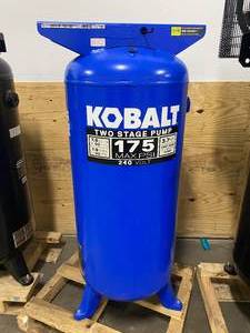 lot 6 image: KOBALT 60-Gallon Air Compressor Tank