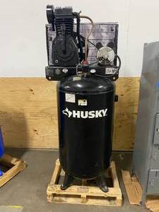 lot 7 image: HUSKY 80 Gal. 2-Stage Stationary Electric Air Compressor