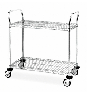 lot 25 image: METRO Wire Cart, 24 In. W, 36 In. L