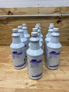 lot 73 image: DIVERSEY Lot of 10-  1 Qt. Speedball Non-Butyl Concentrated Purple Citrus Scent Heavy-Duty Degreaser Spray Cleaner