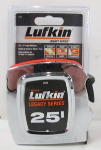 lot 517 image: Lufkin Legacy Series 25 Foot Tape Measure