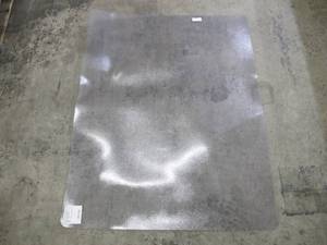 lot 536 image: 45 Inch X 36 Inch Clear Office Rolling Chair Mat