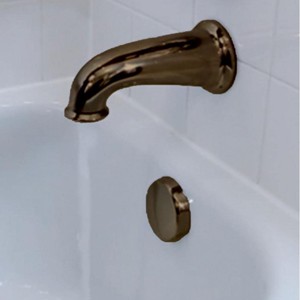 lot 559 image: Danco Universal 8 in. Tub Spout with Diverter in Oil Rubbed Bronze