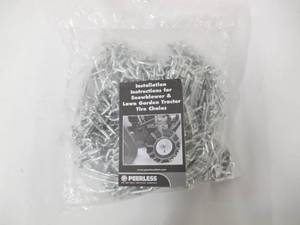 lot 556 image: Peerless Lawn Garden Tractor Mower Snowblower Tire Chain Set