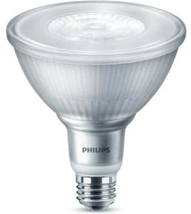 lot 591 image: Philips (6-Bulbs) 90-Watt Equivalent PAR38 Dimmable LED Flood Light Bulb Bright White (3000K)