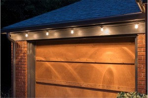 lot 586 image: Enbrighten Lights By Night LED Bistro Lights 12 Feet 2200K