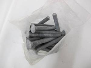 lot 597 image: Lot of 4 Inch x 14 In. Heavy-Duty Construction Screws - Rounded Head