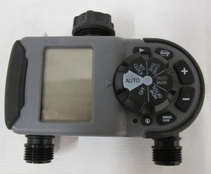 lot 609 image: Orbit 2-Outlet Hose Faucet Timer