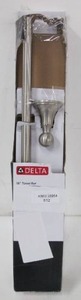 lot 612 image: Delta Crestfield 18 in. Towel Bar in Brushed Nickel