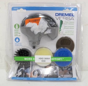 lot 630 image: Dremel Versa 4-Volt Cordless Lithium-Ion Power Scrubber Cleaning Tool