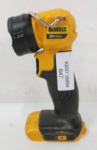 lot 647 image: DeWalt 20-Volt MAX Cordless LED Worklight