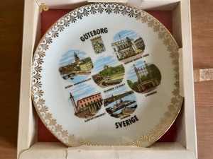 Vintage - Goteborg Svergie Plate
