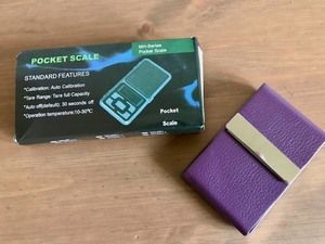 Pocket Scale  Cigarette Case