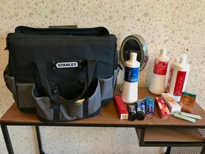 Large Case of Professional Hairstyling Products