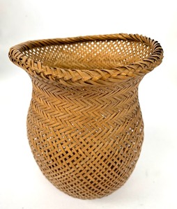 lot 52 image: Collection of Authentic Antique Hand Woven Baskets